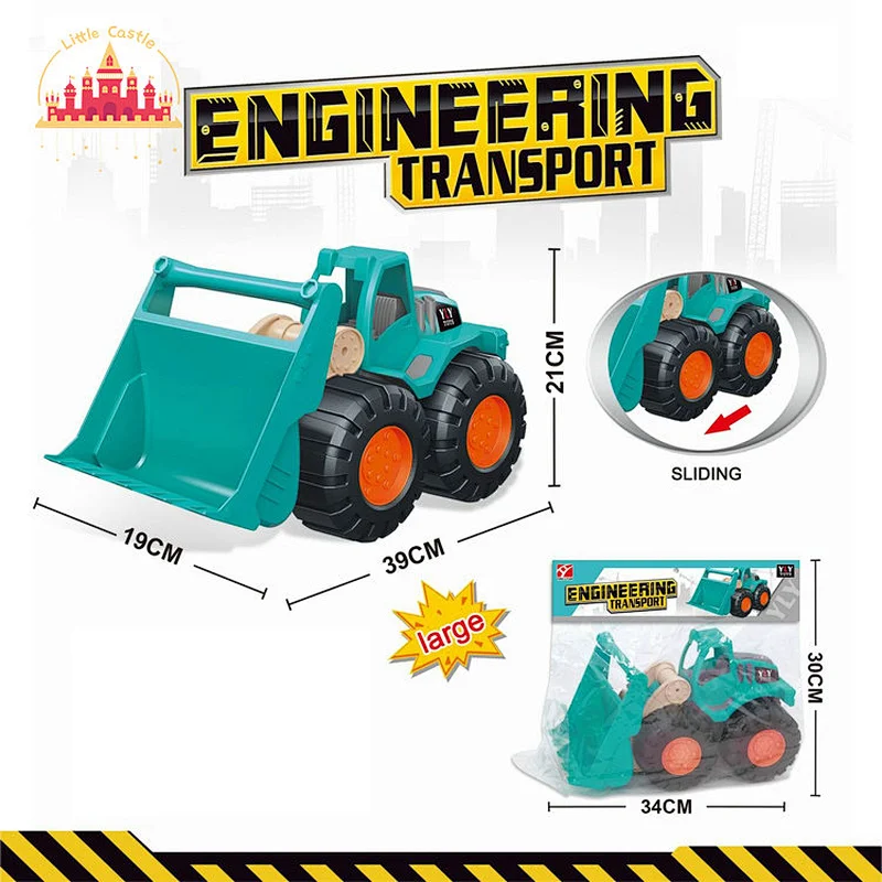 Plastic Engineering Vehicle Truck 2 in 1 Dumper And Excavator Truck Toy For Kids SL04A003