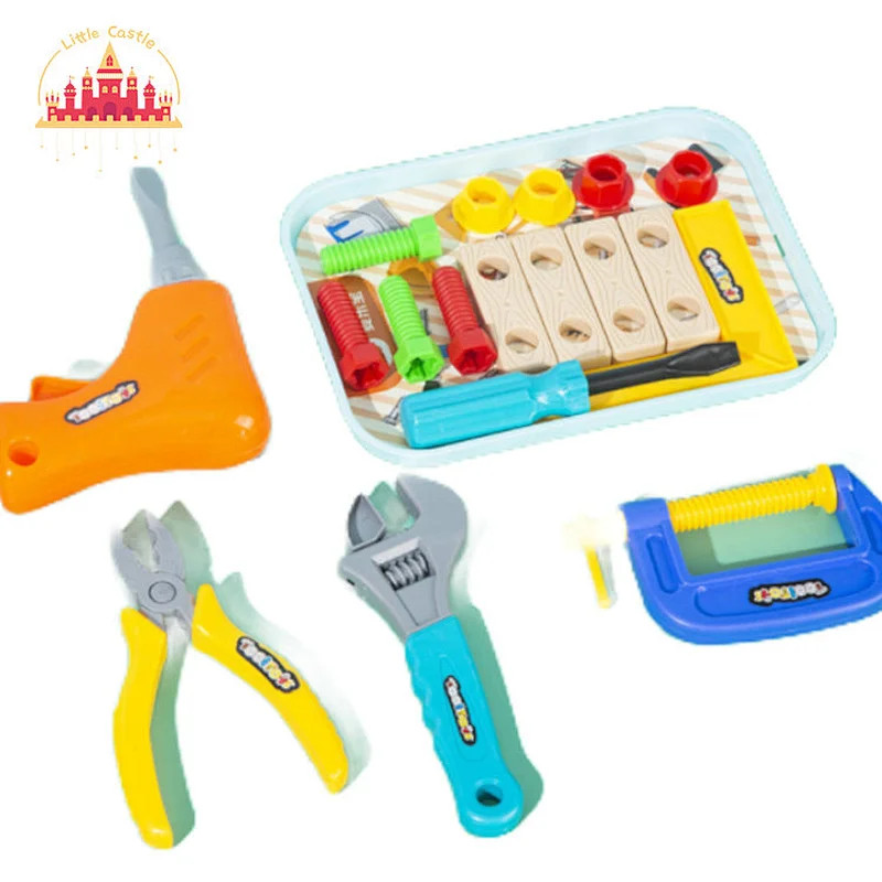 2022 Hot Sale Plastic Engineerr Role Play Mini Tool Kit Toys For Kids P22A016