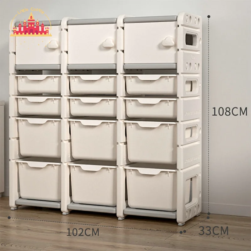 7 Diffrent Size Plastic Kids Furniture Toronto Grey Kids Storage Cabinet SL08C001