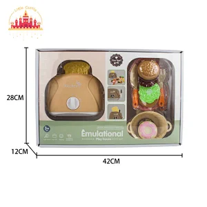 Kitchen play set toy plastic simulation toaster set toy for kids SL10D377