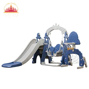 New Creative Multifunctional Plastic Baby Slide with Swing SL01F020