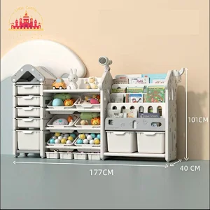 New Design Lovely Plastic Kids Furniture Toys Clothes Storage Cabinet SL08C011