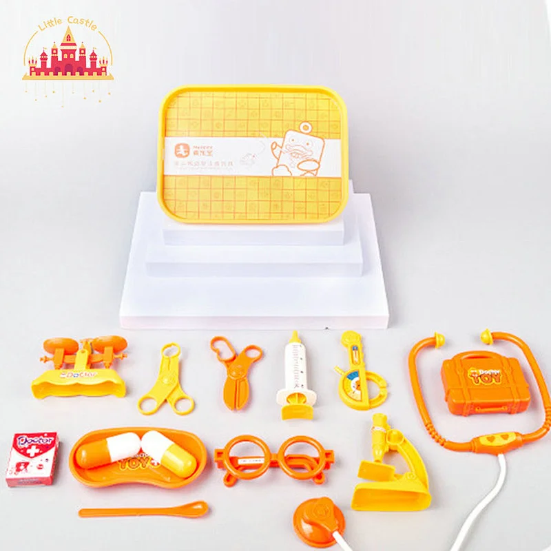 Plastic Pretend Play Cosplay Doctor Game Medical Kit Doctor Toys Set For Kids P22A011