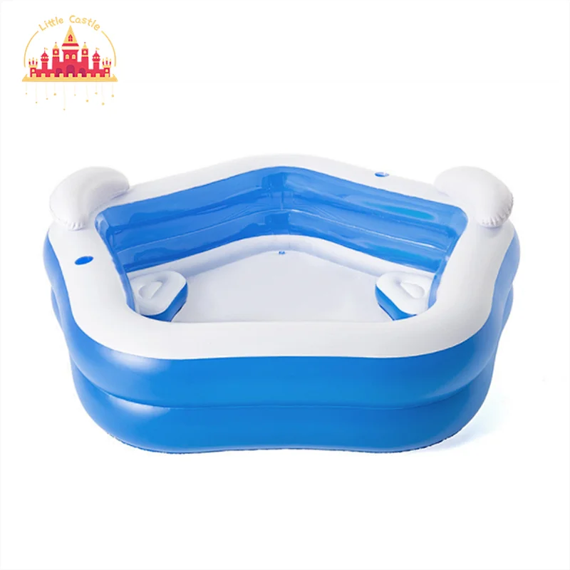 Good Sale Outdoor Inflatable Baby Pool Float with 2 Seat P21A019