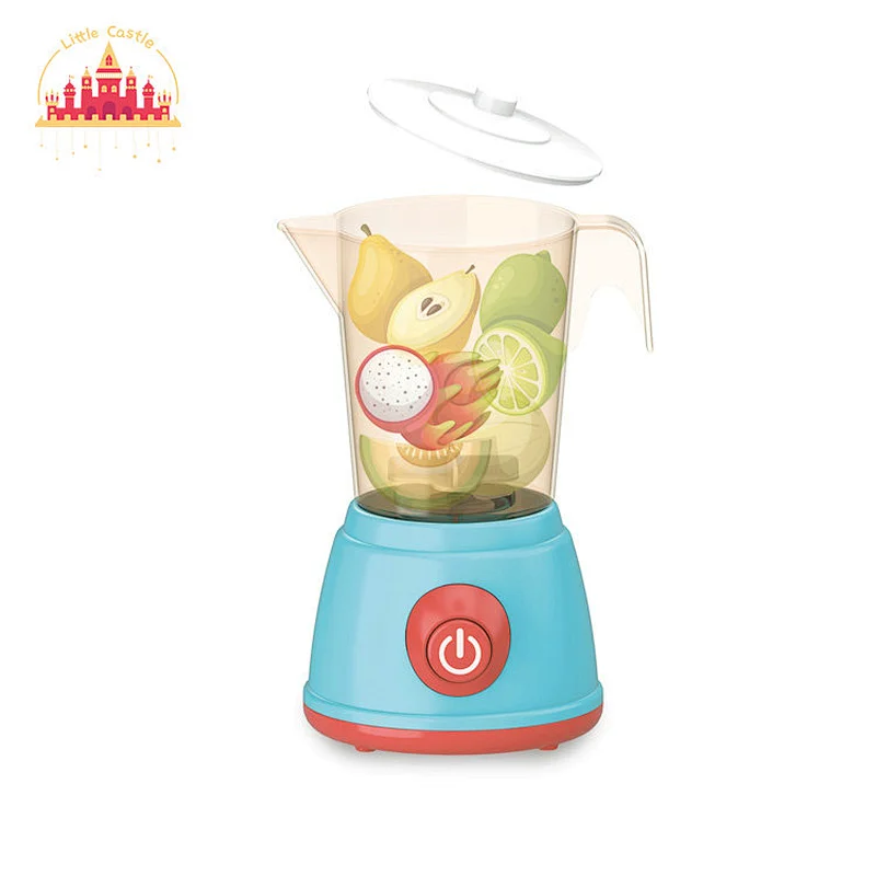 Mini pretend play simulation kitchenware plastic juice machine toy for kids SL10D364