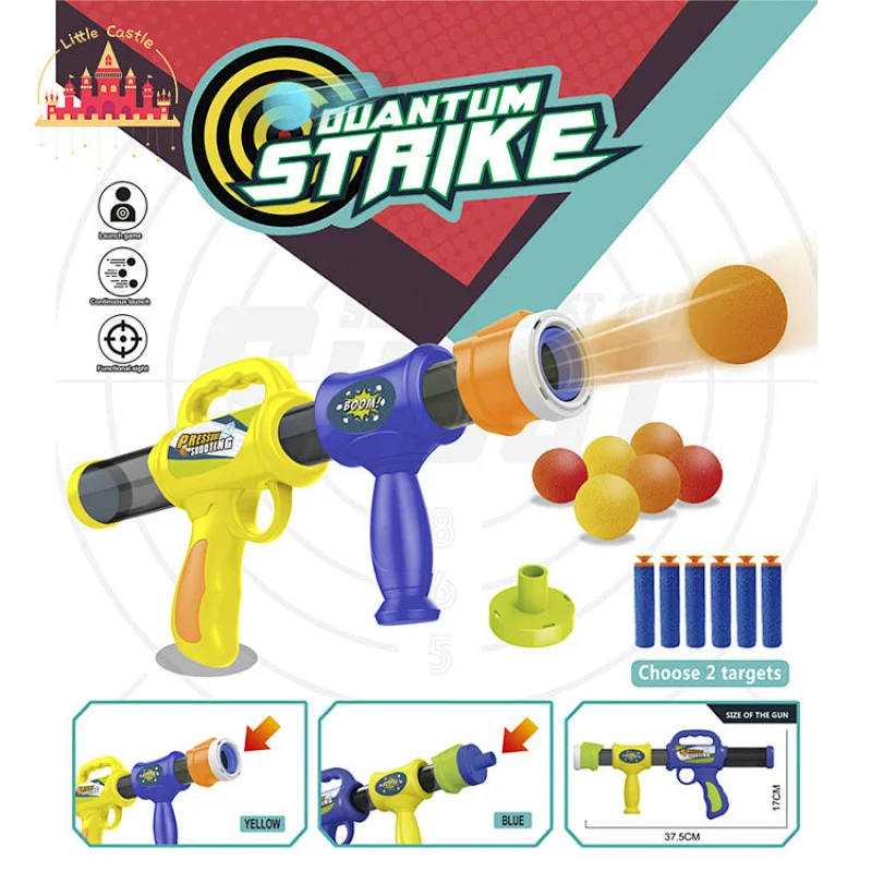 New Arrival Squid Game Theme Plastic Soft Bullet Shooting Gun Toy With 2 Target For Kids SL01A049