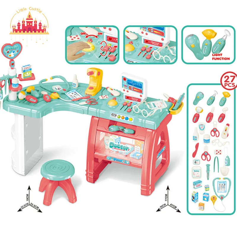 Popular Toy Plastic Medium Deluxe Medical Set Toy for Children SL10D113