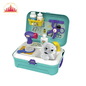 Plastic pretend toy kitchen toy set with light effect for children SL10D002
