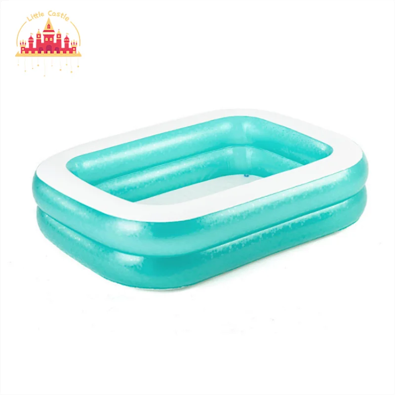 Premium Quality Blue Color Inflatable Rectangular Pool for Baby P21A012