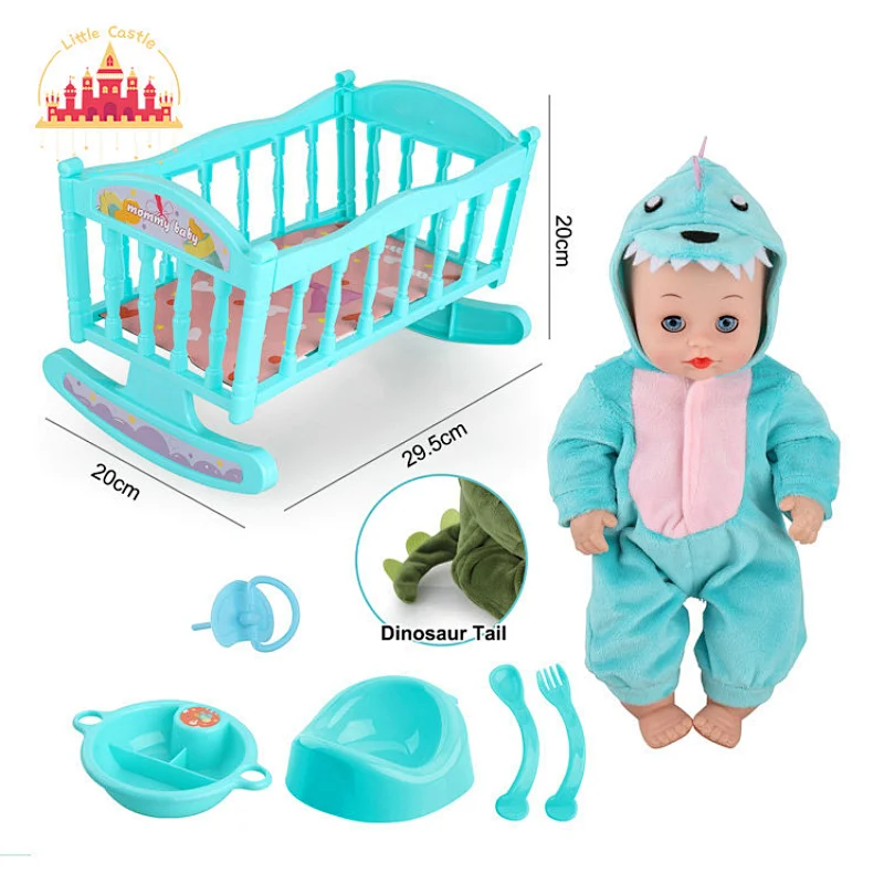 2022 Fashion dolls toy pretend play cute dinosaur doll suit for kids SL06D012