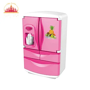 High Quality Plastic Simulation Mini Refrigerator Toy With Sound Light For Kids SL10D362