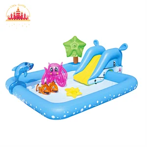 Modern Outdoor Play Center Inflatable Kids Water Pool with Slide P21A045