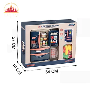 High Quality Plastic Simulation Mini Refrigerator Toy With Sound Light For Kids SL10D362