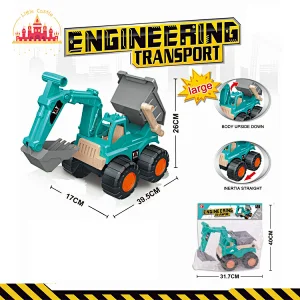 Mini Construction Engineering Car Plastic Simulation Dump Truck For Kids SL04A008