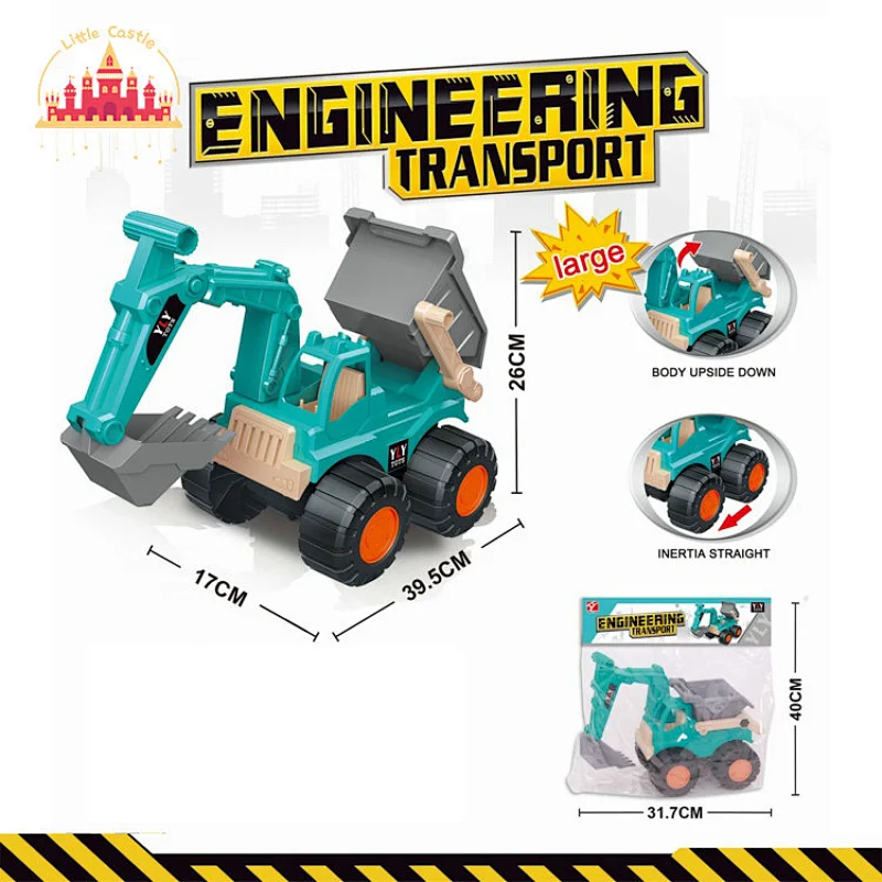 Mini Construction Engineering Car Plastic Simulation Dump Truck For Kids SL04A008