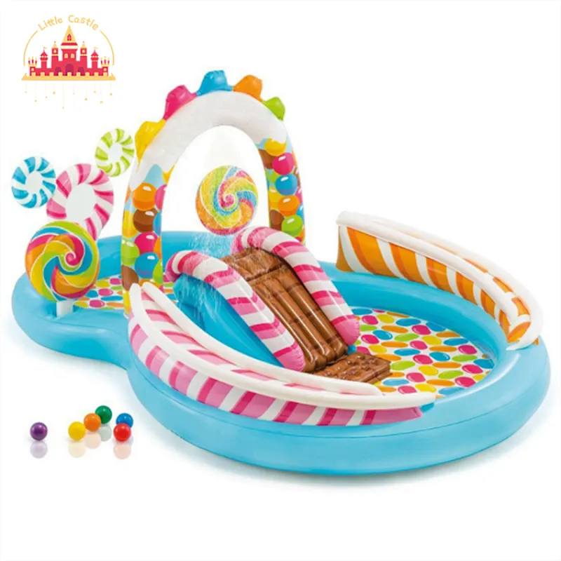 Most popular indoor plastic foldable inflatable baby washing pool P21A049