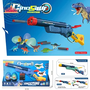 Cartoon Ball Bullet Gun Toy Animal Air Powered Shooting Gun Toy For Kids SL01A040