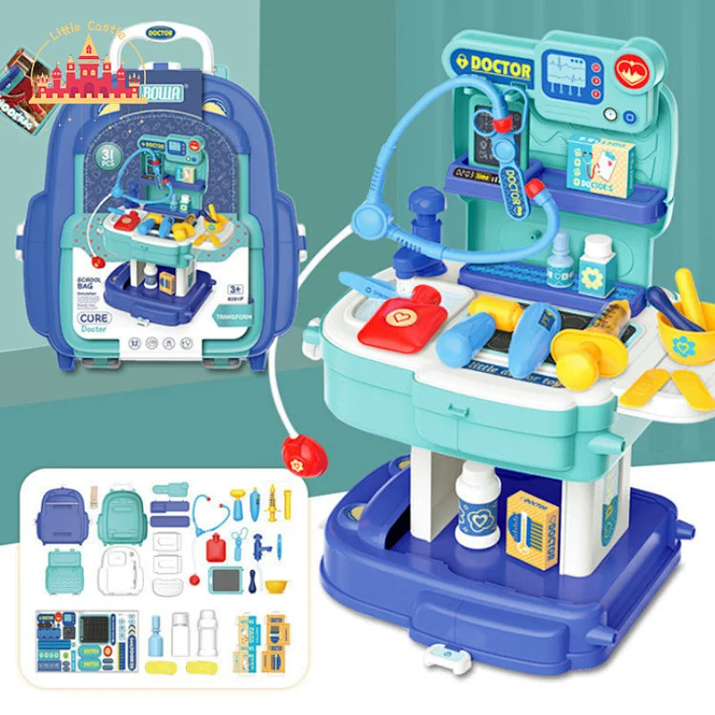 Girls Beautiful Box Toy Plastic Dressing Suitcase Toy for Sale SL10D023