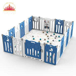 Customized Safety Owl Style Plastic Foldable Baby Playpens for Sale SL01F029
