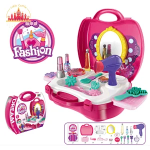 Indoor Pretend Play Game Plastic Baby Care Box with Baby Doll Toy SL10D013