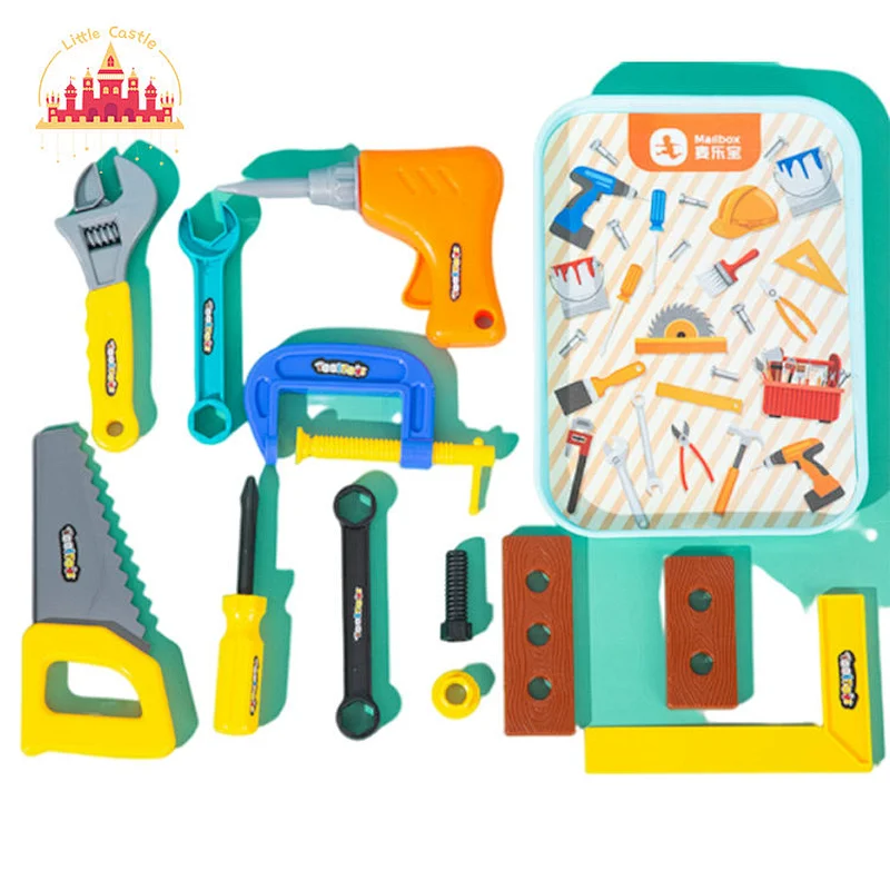 2022 Hot Sale Plastic Engineerr Role Play Mini Tool Kit Toys For Kids P22A016
