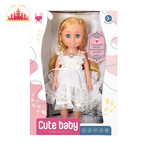 High quality fashion mini cute plastic doll toy in pretty dress for kids SL06D010