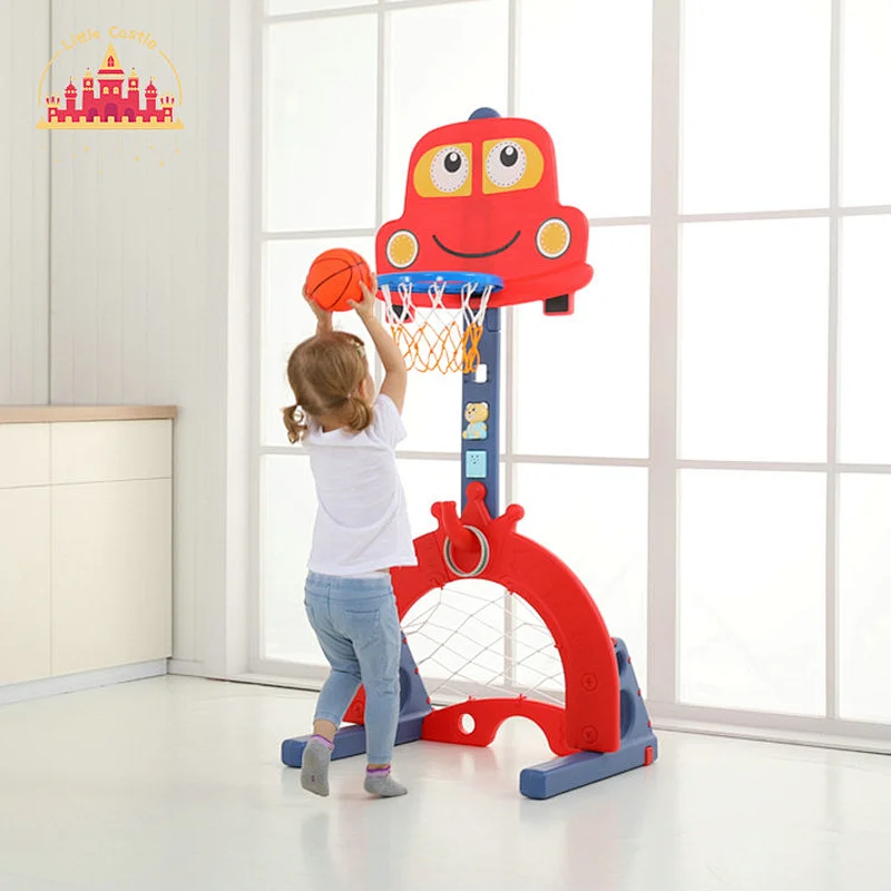 Funny 4 in 1 Sports Activity Center Plastic Basketball Stand for Kids SL01F024
