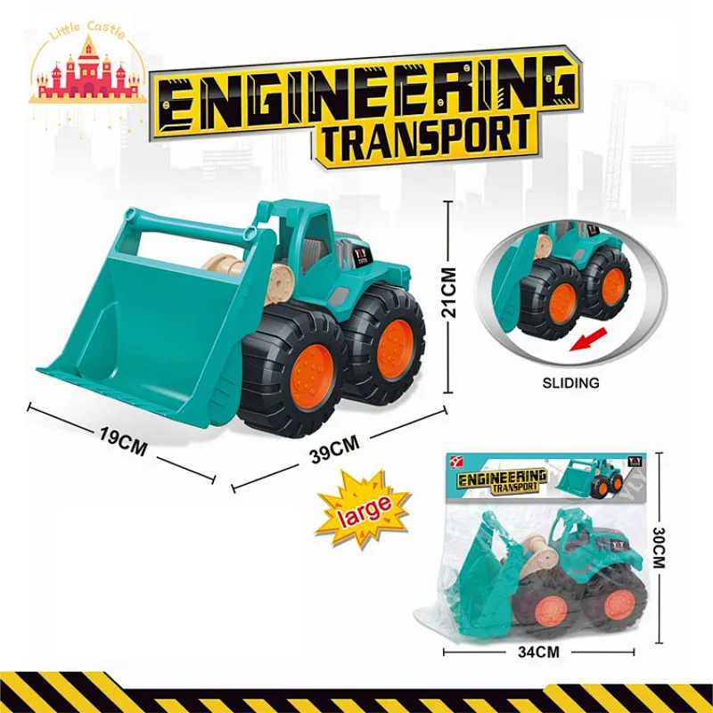 Mini Construction Engineering Car Plastic Simulation Dump Truck For Kids SL04A008