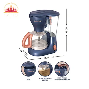 Hot selling pretend kitchen play plastic coffee machine for kids SL10D349