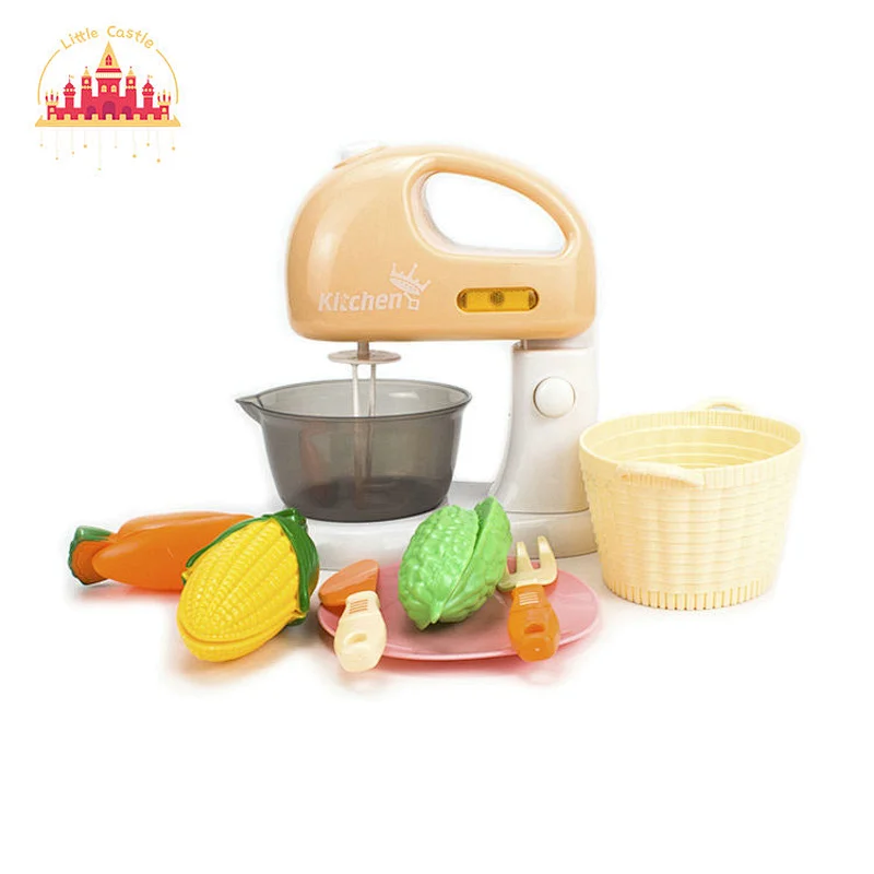 New style plastic kitchen pretend toy vegetable basket for kids SL10D378