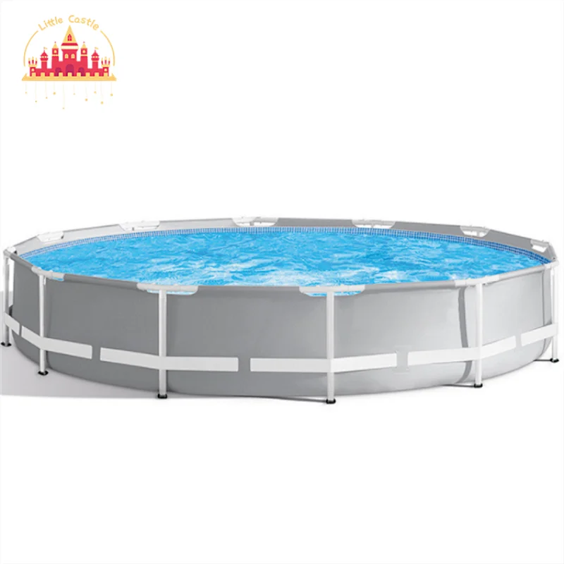 Large Outdoor Above Ground Pool Portable Inflatable Round Pool for Adults and Toddler P21A026