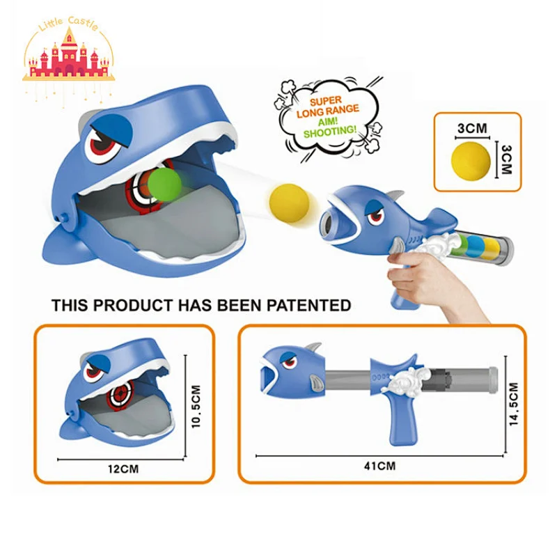 Hot Sale Soft Bullet Ball Gun Game Plastic Animal Shooting Gun Toy For Kids SL01A013