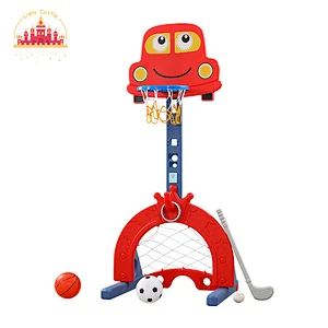Small Plastic Kids Basketball Hoop Stands with Golf and Football Game SL01F026