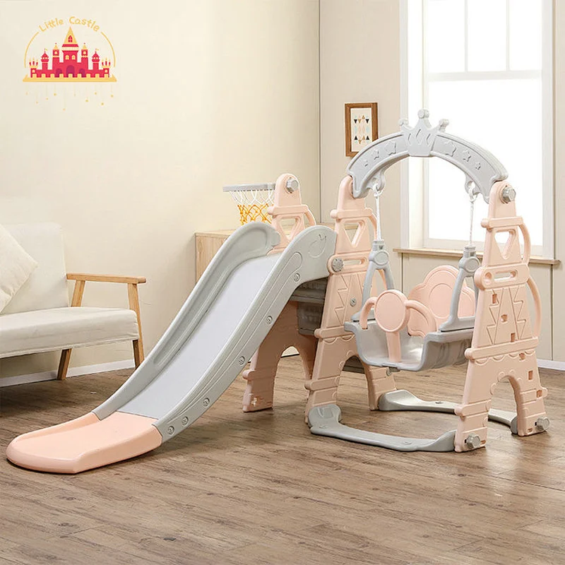 New Creative Multifunctional Plastic Baby Slide with Swing SL01F020