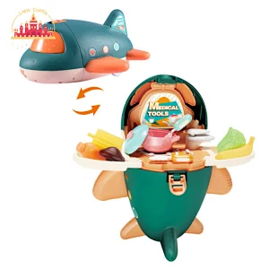 Hot Sale Pretend Play Toy Kids Educational Tableware Aircraft Toy SL10D106