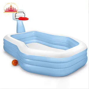 High Quality Outdoor Water Game Kids Marine Style Inflatable Hexagon Pool P21A016