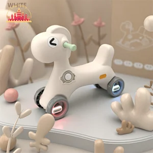 New Design Indoor Rocking Horse Plastic Kid Ride On Car Toy For Baby SL16D002