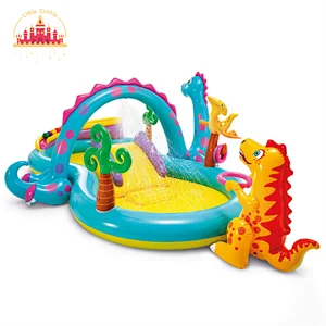 PVC Pink Play Water Center Inflatable Portable Infant Swimming Pool P21A048