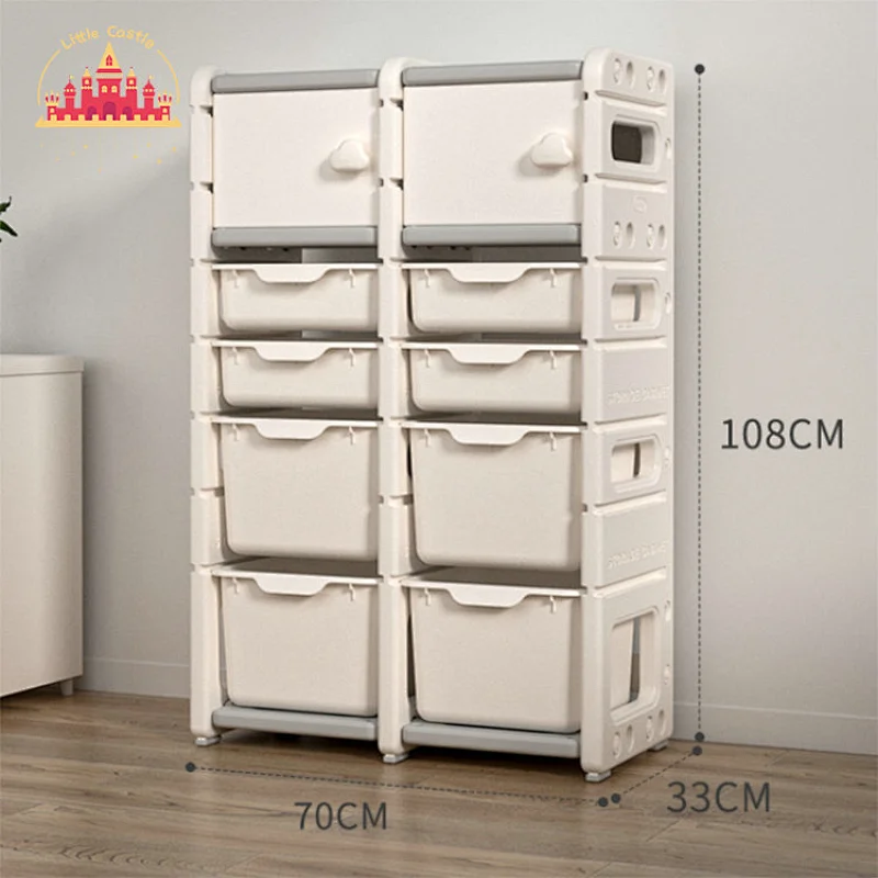 7 Diffrent Size Plastic Kids Furniture Toronto Grey Kids Storage Cabinet SL08C001