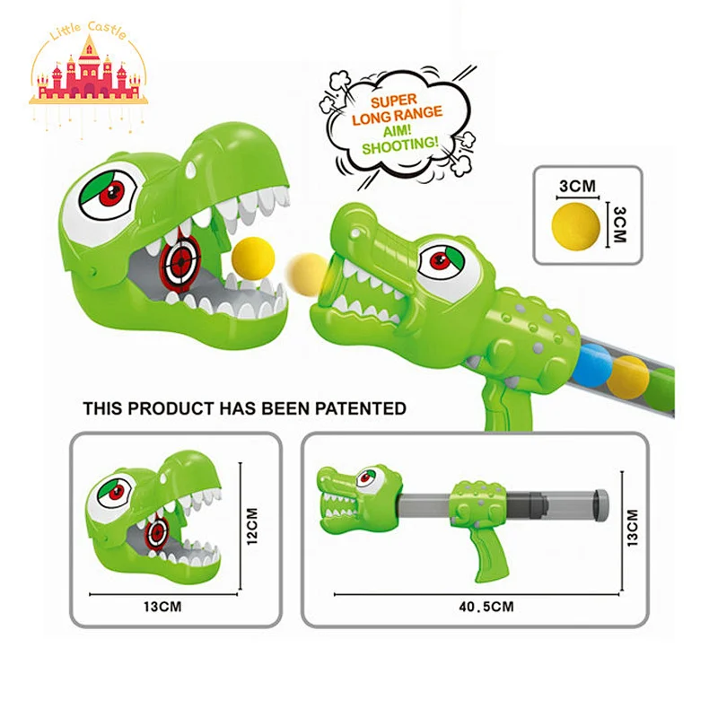 Hot Sale Soft Bullet Ball Gun Game Plastic Animal Shooting Gun Toy For Kids SL01A013