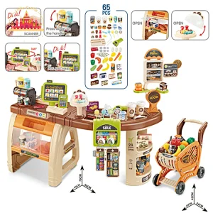 Popular Toy Plastic Medium Deluxe Medical Set Toy for Children SL10D113