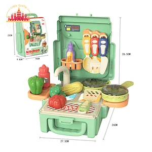2 in 1 kitchen backpack toy pretend play simulation cooking tools set for kids SL10G048