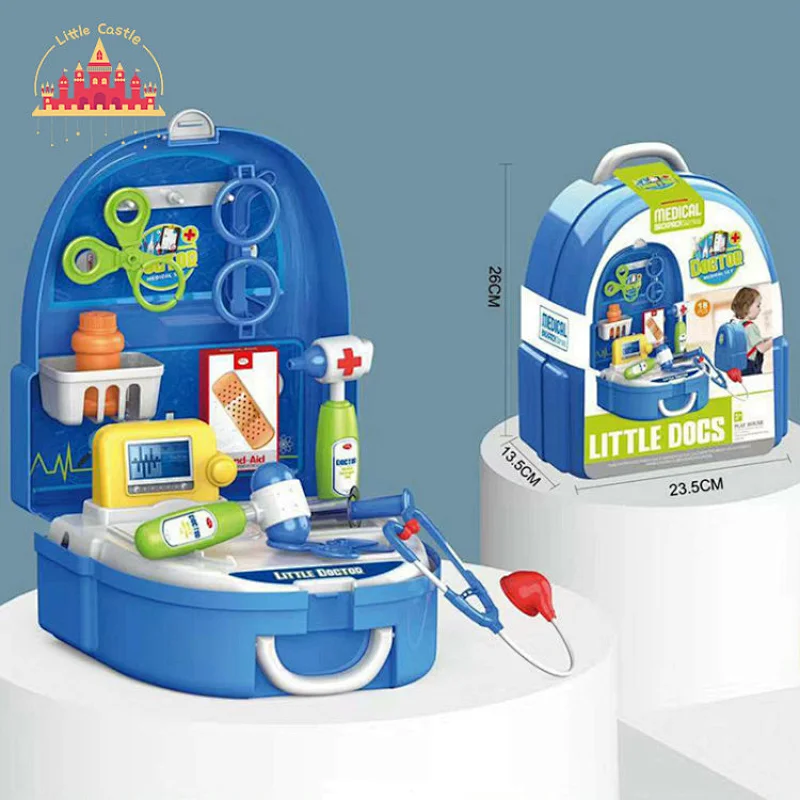 Plastic pretend play set simulation supermarket cash register case toy for kids SL10D048