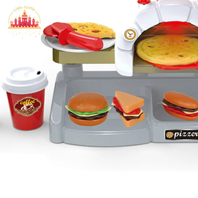 Funny Children Pretend Play Making Pizza Toy Plastic Pizza Machine Toys SL10D255