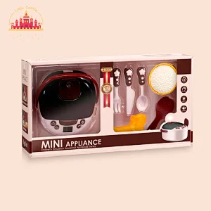 Cooking Play Game Home Appliance Electric Rice Cooker Set Toy Plastic Kids Toy SL10D235