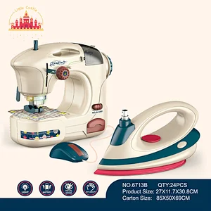 DIY toy electric washing machine iron set toy with light and sound SL10D196