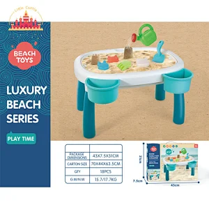 High Quality Plastic Luxury Kids Sand And Water Table With13 Pcs Accessories SL01D031