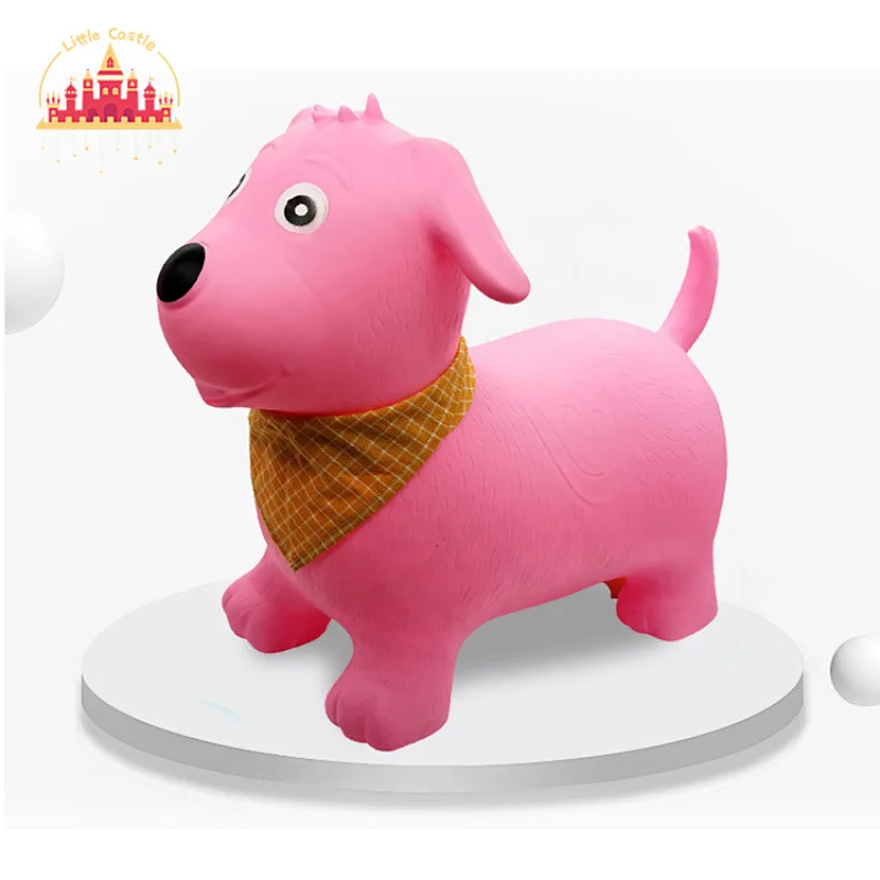 Factory Wholesale Ride On Toy Inflatable Jumping Cow Bouncy Space Hoppers For Kids SL16D010