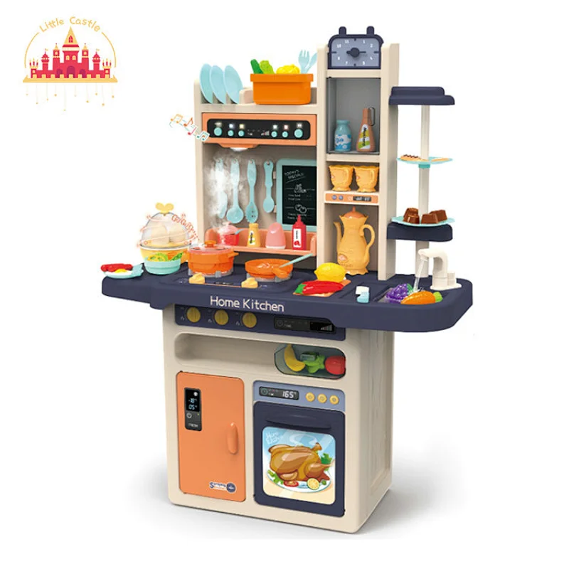 Factory direct sale educational pretend play house cooking plastic kitchen toy for kids SL10C001