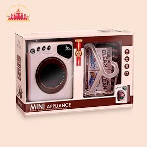 Educational Toy Play House Appliance Mini Electric Toy Washer with 4 Buttons SL10D240